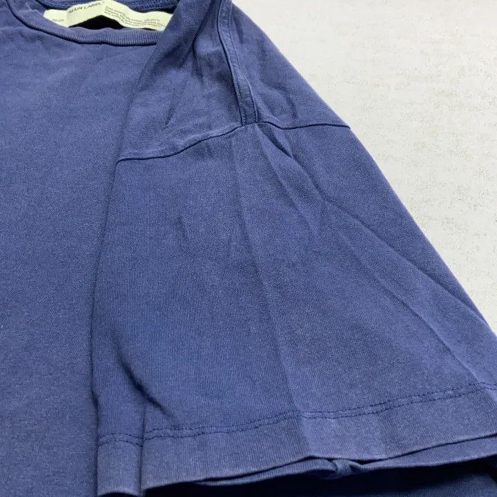 Off-White Off-White Blue Loose-Fit Short Sleeve T-Shirt 0079 Size US XS / EU 42 / 0 - 14 Thumbnail