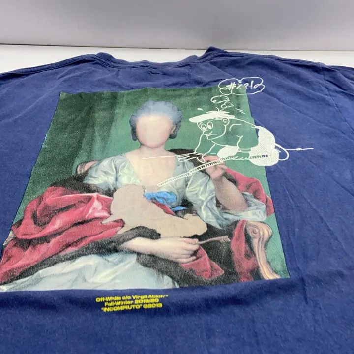 Off-White Off-White Blue Loose-Fit Short Sleeve T-Shirt 0079 Size US XS / EU 42 / 0 - 9 Thumbnail