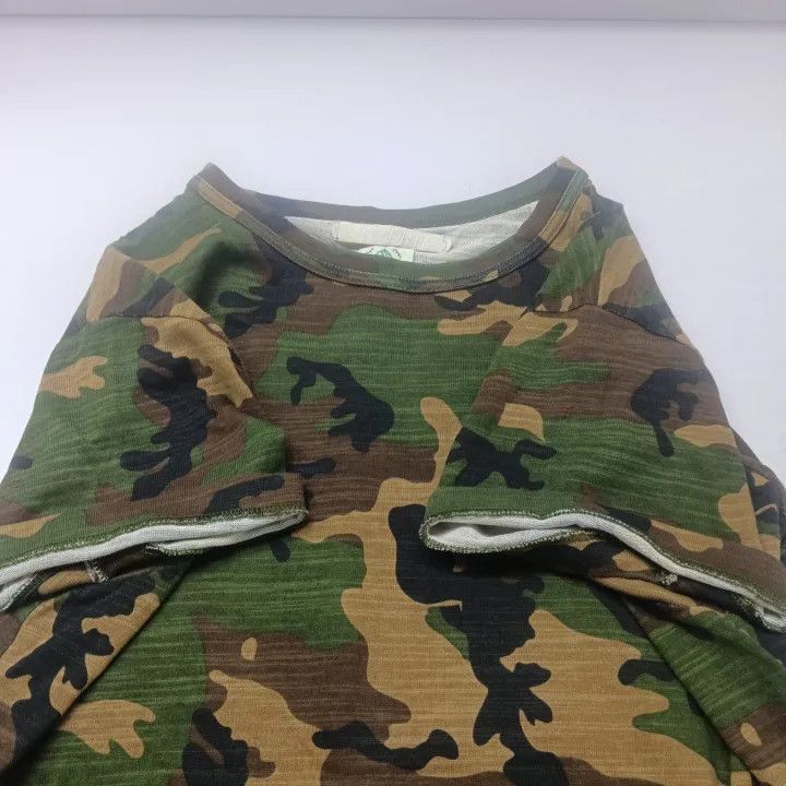 Off-White OFF-WHITE Camouflage Green Short Sleeve T-Shirt 0079 Size US S / EU 44-46 / 1 - 8 Thumbnail