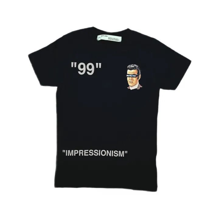 Off-White Off-White Black Vampire Graphic T-shirt 0079 Size US XS / EU 42 / 0 - 2 Thumbnail