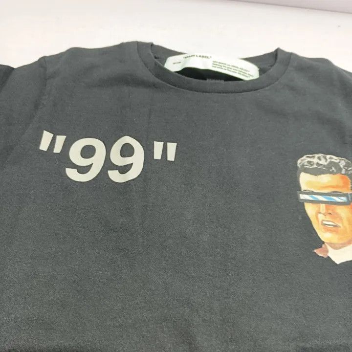Off-White Off-White Black Vampire Graphic T-shirt 0079 Size US XS / EU 42 / 0 - 11 Thumbnail