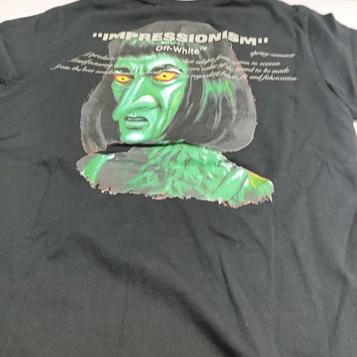 Off-White Off-White Black Vampire Graphic T-shirt 0079 Size US XS / EU 42 / 0 - 15 Thumbnail