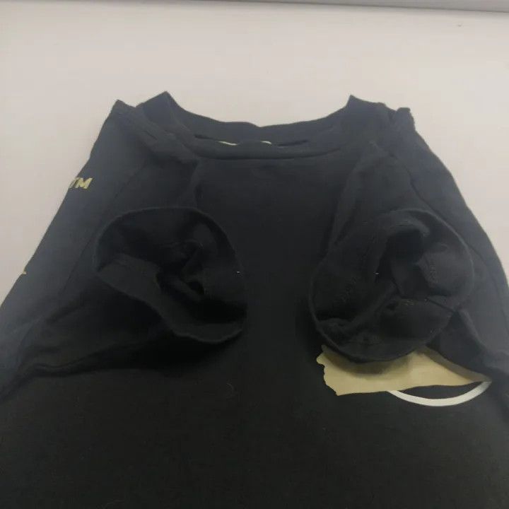Off-White Off-White Tape Arrow Black Short Sleeve T-Shirt 0079 Size US XXS / EU 40 - 12 Thumbnail
