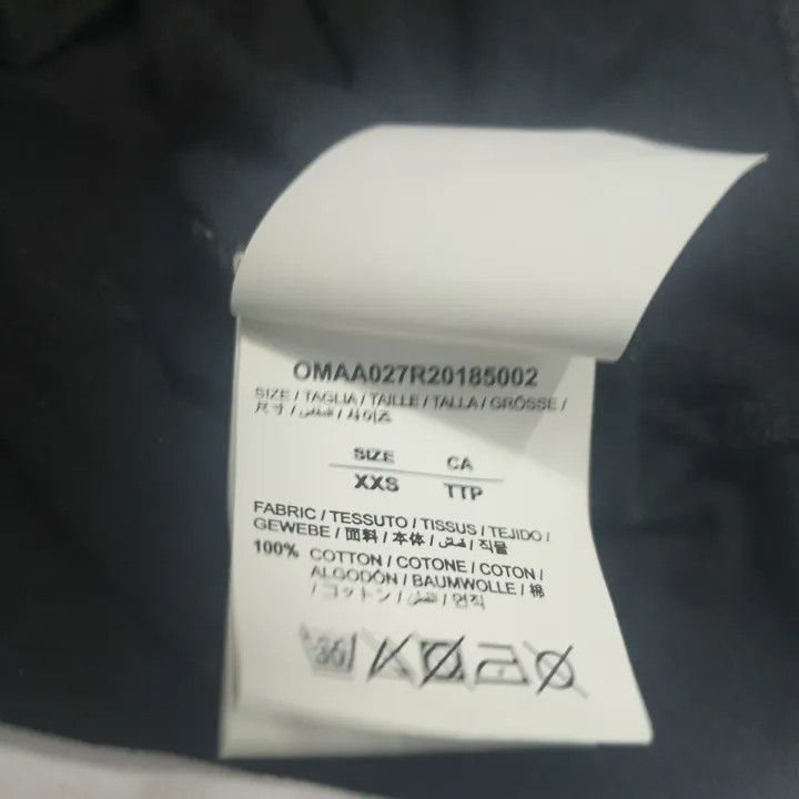 Off-White Off-White Tape Arrow Black Short Sleeve T-Shirt 0079 Size US XXS / EU 40 - 5 Thumbnail