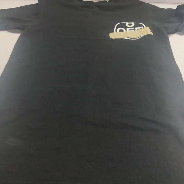 Off-White Off-White Tape Arrow Black Short Sleeve T-Shirt 0079 Size US XXS / EU 40 - 13 Thumbnail