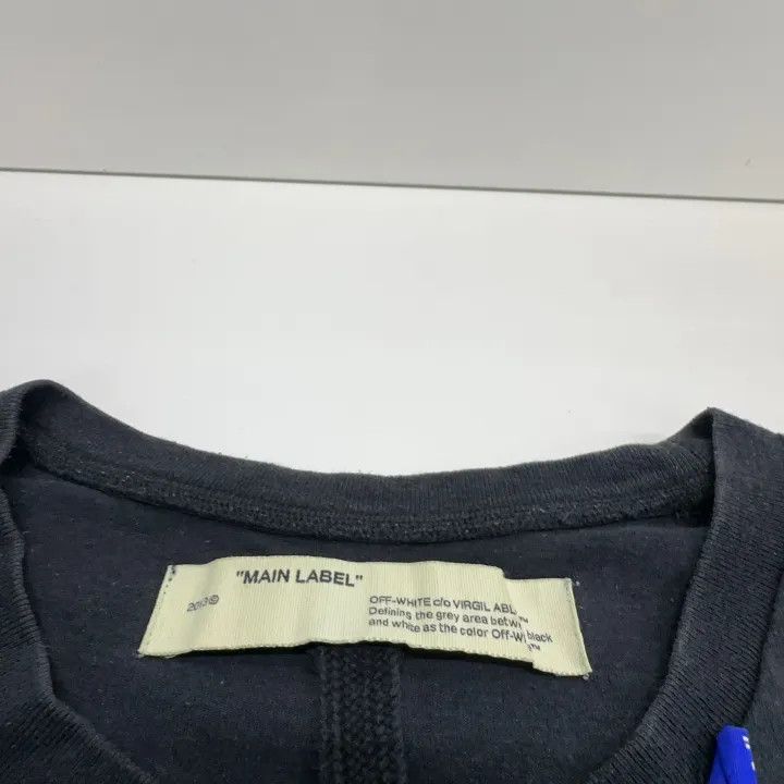 Off-White Off-White Black Graphic Relaxed T-Shirt 0079 Size US L / EU 52-54 / 3 - 4 Thumbnail