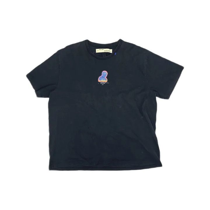 Off-White Off-White Black Graphic Relaxed T-Shirt 0079 Size US L / EU 52-54 / 3 - 2 Thumbnail