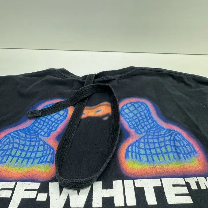 Off-White Off-White Black Graphic Relaxed T-Shirt 0079 Size US L / EU 52-54 / 3 - 13 Thumbnail