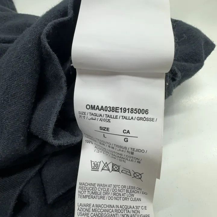 Off-White Off-White Black Graphic Relaxed T-Shirt 0079 Size US L / EU 52-54 / 3 - 5 Thumbnail