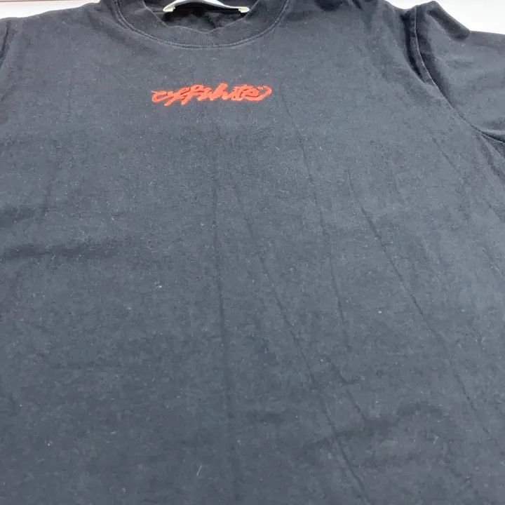 Off-White Off-White Logo Print Short Sleeve T-Shirt 0079 Size US M / EU 48-50 / 2 - 10 Thumbnail