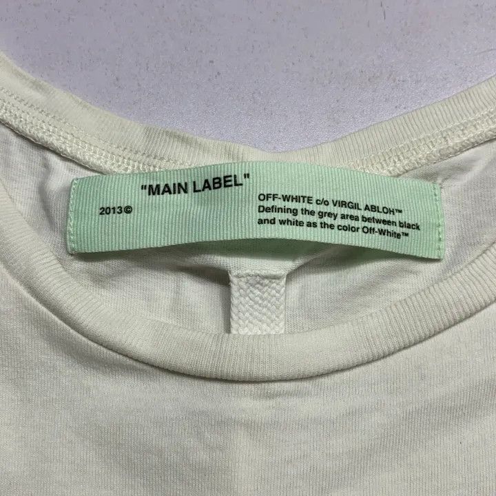 Off-White Off-White Artistic Arrow Short Sleeve T-Shirt 0079 Size US M / EU 48-50 / 2 - 5 Thumbnail