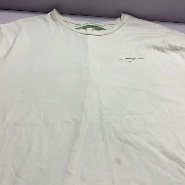 Off-White Off-White Artistic Arrow Short Sleeve T-Shirt 0079 Size US M / EU 48-50 / 2 - 10 Thumbnail