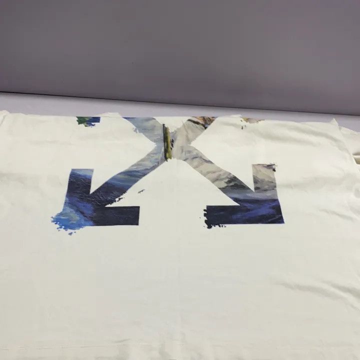 Off-White Off-White Artistic Arrow Short Sleeve T-Shirt 0079 Size US M / EU 48-50 / 2 - 17 Thumbnail