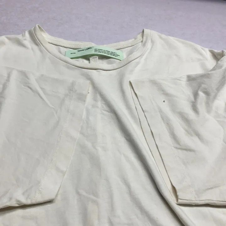 Off-White Off-White Artistic Arrow Short Sleeve T-Shirt 0079 Size US M / EU 48-50 / 2 - 11 Thumbnail