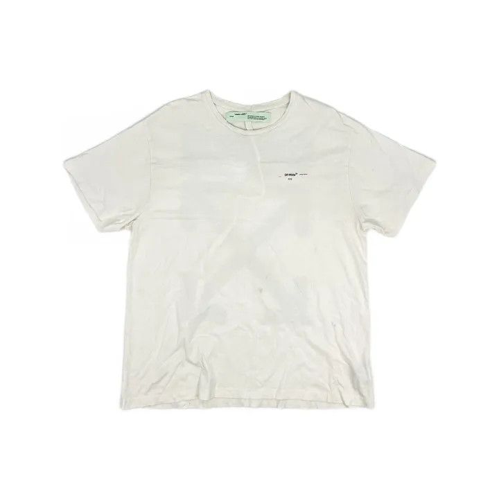 Off-White Off-White Artistic Arrow Short Sleeve T-Shirt 0079 Size US M / EU 48-50 / 2 - 2 Thumbnail