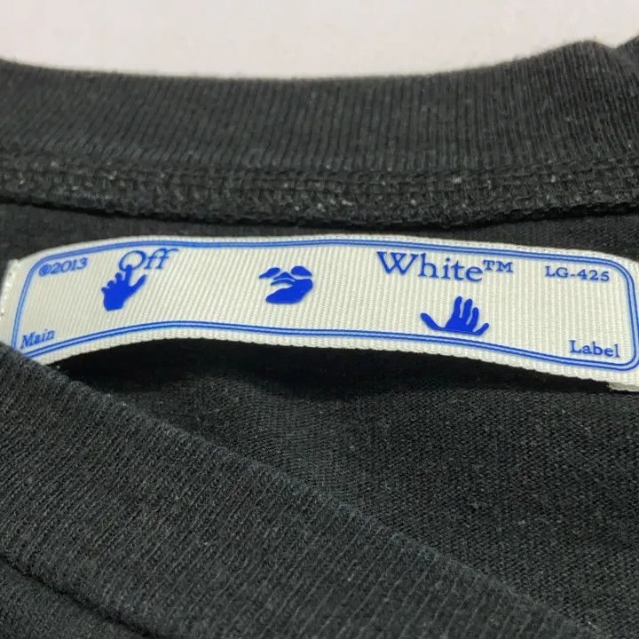 Off-White Off-White Oversized Black T-shirt with Graphics 0079 Size US XS / EU 42 / 0 - 5 Thumbnail