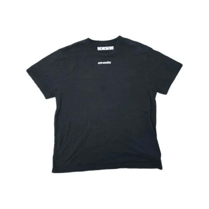Off-White Off-White Oversized Black T-shirt with Graphics 0079 Size US XS / EU 42 / 0 - 2 Thumbnail