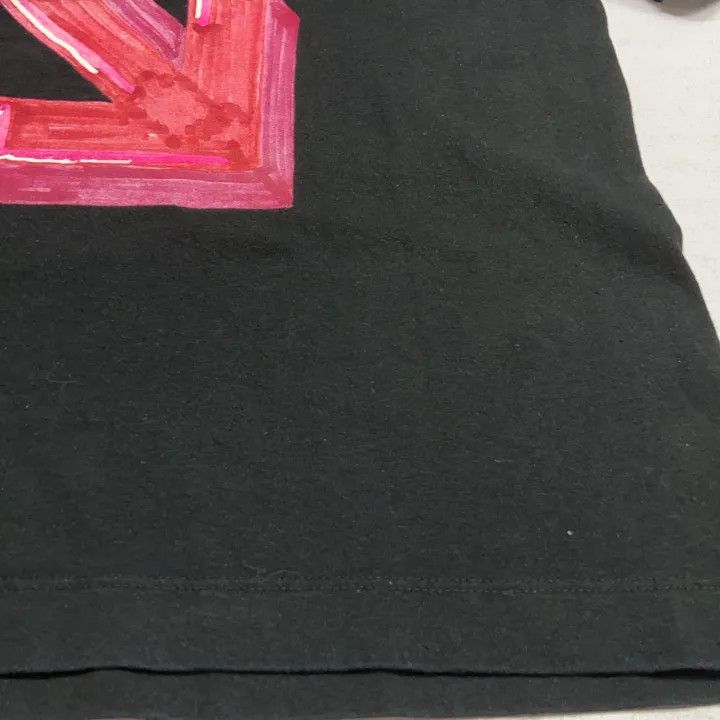 Off-White Off-White Oversized Black T-shirt with Graphics 0079 Size US XS / EU 42 / 0 - 21 Thumbnail