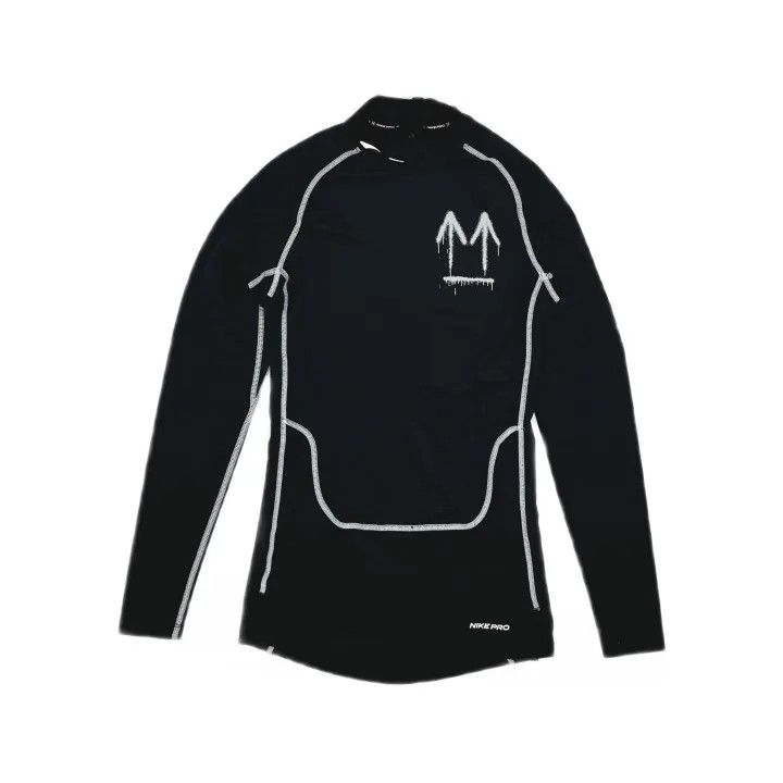 Off-White Nike x OFF-WHITE Black Dri-FIT Long Sleeve Top 0079 Size US XS / EU 42 / 0 - 2 Thumbnail