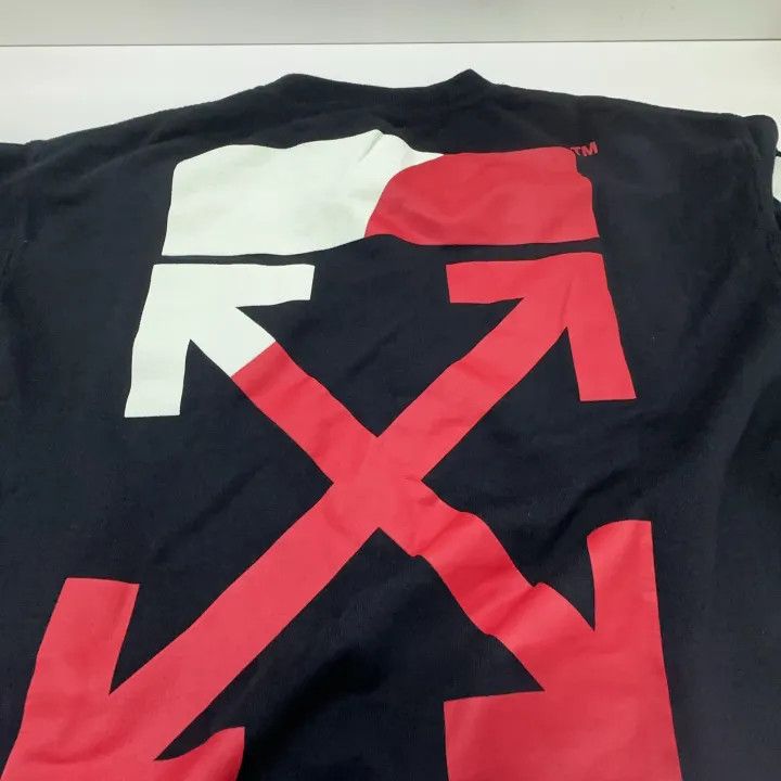 Off-White Off-White SS19 Long Sleeve Black Sweatshirt 0079 Size US XXS / EU 40 - 6 Thumbnail