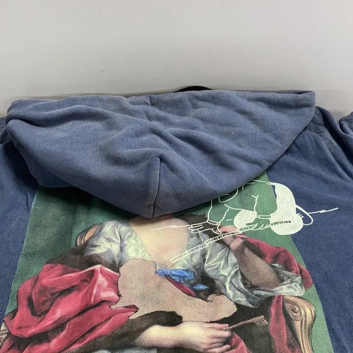 Off-White Off-White Blue Layered Graphic Hoodie 0079 Size US M / EU 48-50 / 2 - 6 Thumbnail
