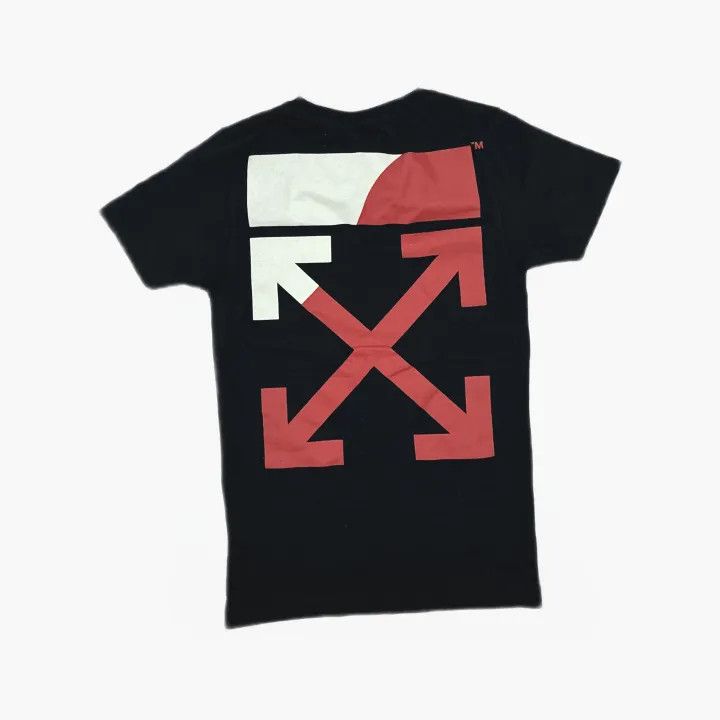 Off-White Off-White Color Block Arrow Graphic Short Sleeve T-Shirt 0079 Size US XXS / EU 40 - 3 Thumbnail