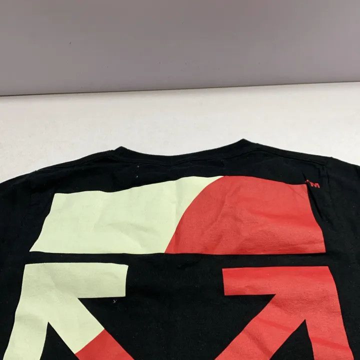 Off-White Off-White Color Block Arrow Graphic Short Sleeve T-Shirt 0079 Size US XXS / EU 40 - 7 Thumbnail