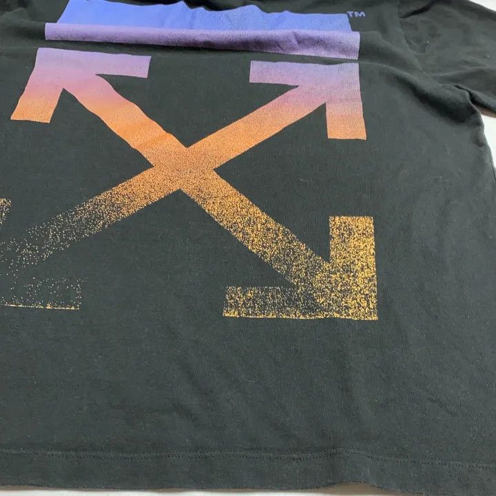 Off-White Off-White Black Gradient Arrow Print T-Shirt 0079 Size US XXS / EU 40 - 15 Thumbnail