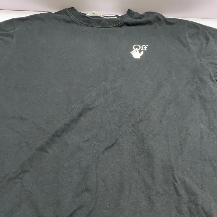 Off-White Off-White Black Gradient Arrow Print T-Shirt 0079 Size US XXS / EU 40 - 7 Thumbnail