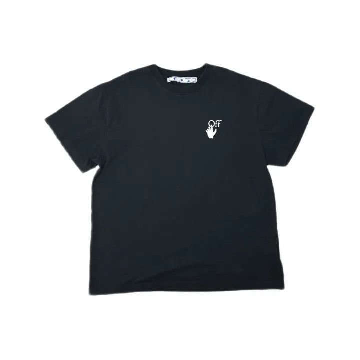 Off-White Off-White Black Gradient Arrow Print T-Shirt 0079 Size US XXS / EU 40 - 2 Thumbnail