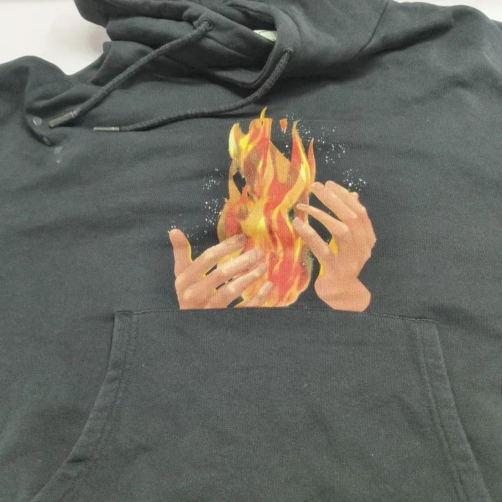 Off-White Off-White Flame Graphic Hoodie 0079 Size US XL / EU 56 / 4 - 11 Thumbnail