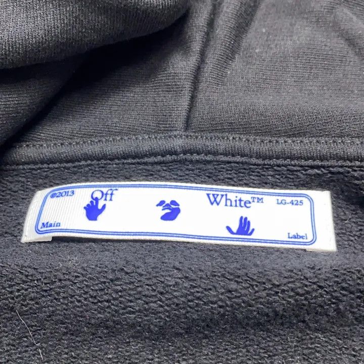 Off-White OFF-WHITE Paint Arrow Graphic Zip Hoodie 0079 Size US M / EU 48-50 / 2 - 5 Thumbnail
