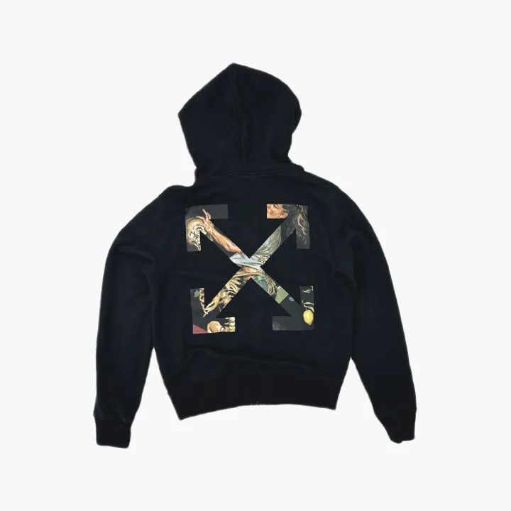 Off-White OFF-WHITE Paint Arrow Graphic Zip Hoodie 0079 Size US M / EU 48-50 / 2 - 3 Thumbnail