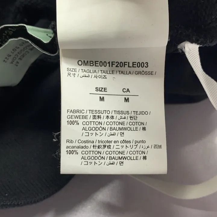 Off-White OFF-WHITE Paint Arrow Graphic Zip Hoodie 0079 Size US M / EU 48-50 / 2 - 4 Thumbnail