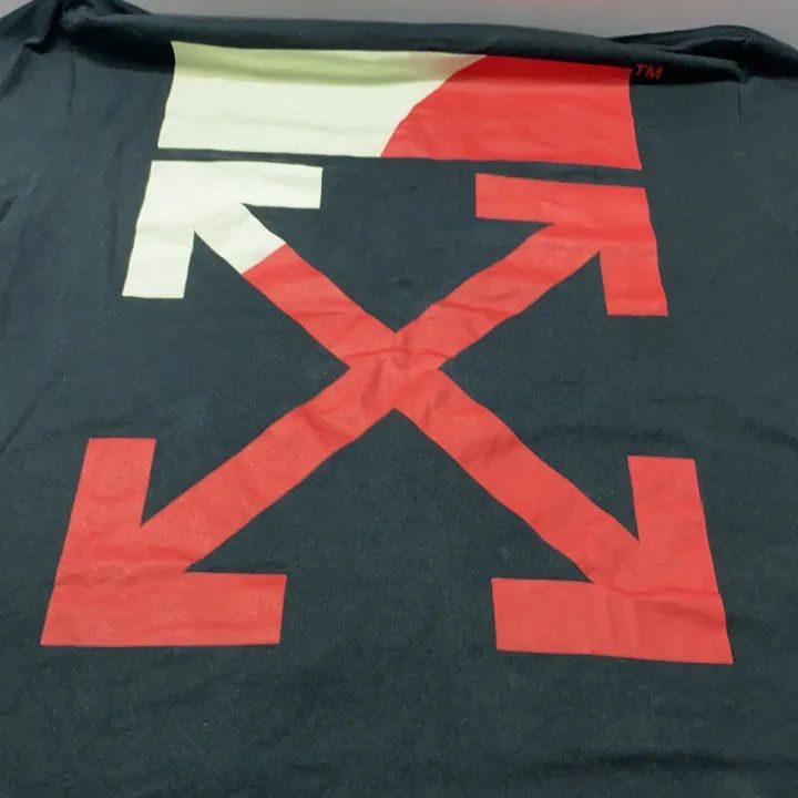 Off-White Off-White Red Arrow Print Short Sleeve Tee 0079 Size US XS / EU 42 / 0 - 12 Thumbnail