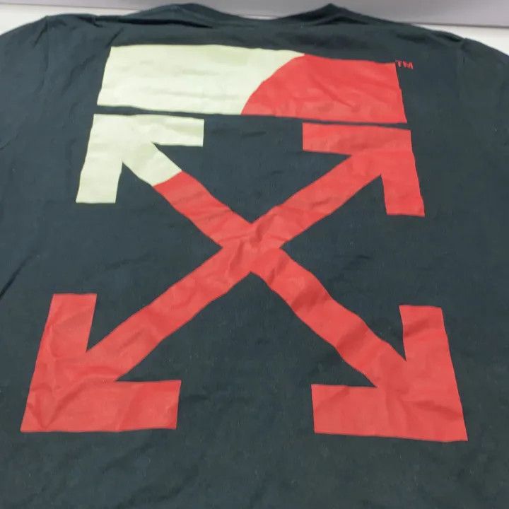 Off-White Off-White Red Arrow Print Short Sleeve Tee 0079 Size US XS / EU 42 / 0 - 6 Thumbnail