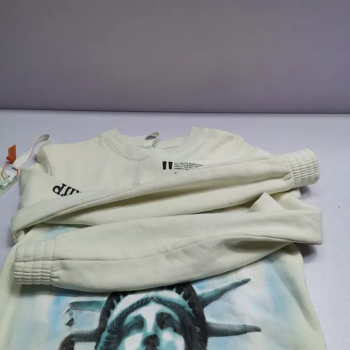Off-White OFF-WHITE Statue of Liberty Long Sleeve Sweatshirt 0079 Size US XS / EU 42 / 0 - 15 Thumbnail
