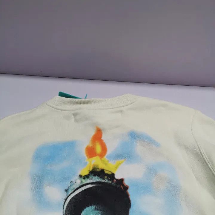 Off-White OFF-WHITE Statue of Liberty Long Sleeve Sweatshirt 0079 Size US XS / EU 42 / 0 - 7 Thumbnail