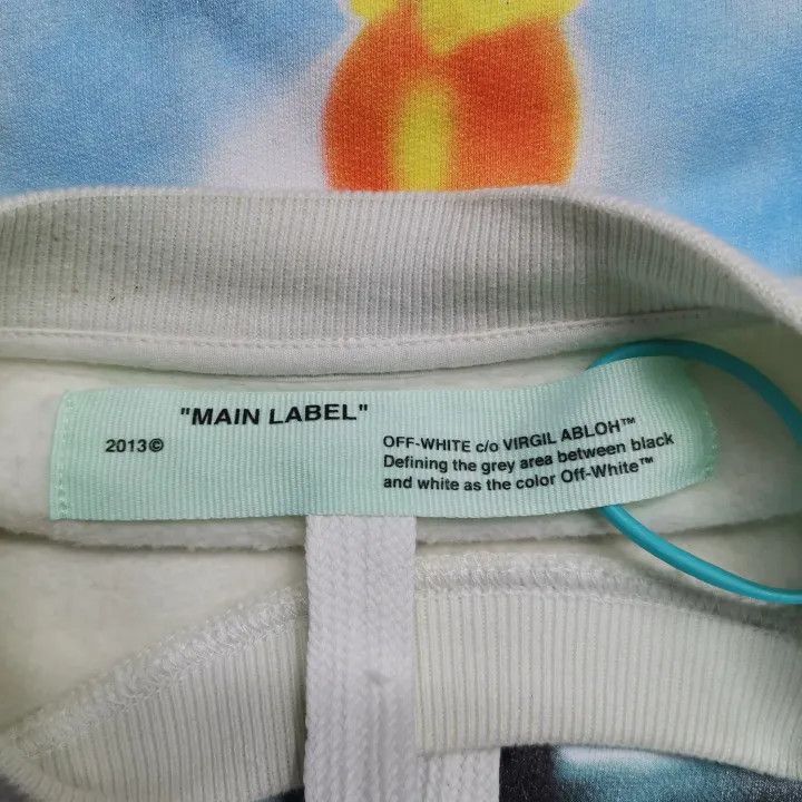 Off-White OFF-WHITE Statue of Liberty Long Sleeve Sweatshirt 0079 Size US XS / EU 42 / 0 - 4 Thumbnail