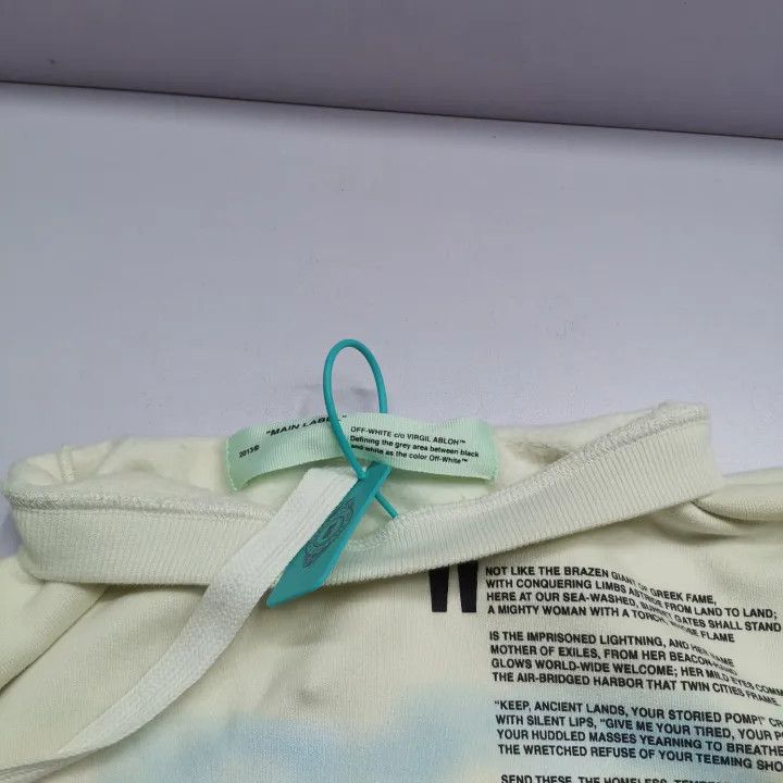 Off-White OFF-WHITE Statue of Liberty Long Sleeve Sweatshirt 0079 Size US XS / EU 42 / 0 - 11 Thumbnail