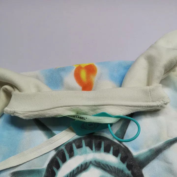 Off-White OFF-WHITE Statue of Liberty Long Sleeve Sweatshirt 0079 Size US XS / EU 42 / 0 - 10 Thumbnail