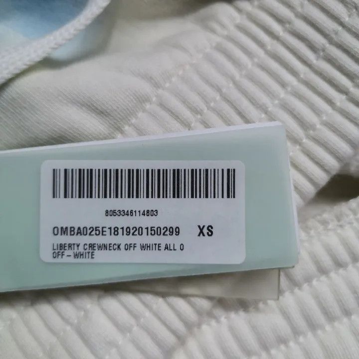 Off-White OFF-WHITE Statue of Liberty Long Sleeve Sweatshirt 0079 Size US XS / EU 42 / 0 - 6 Thumbnail