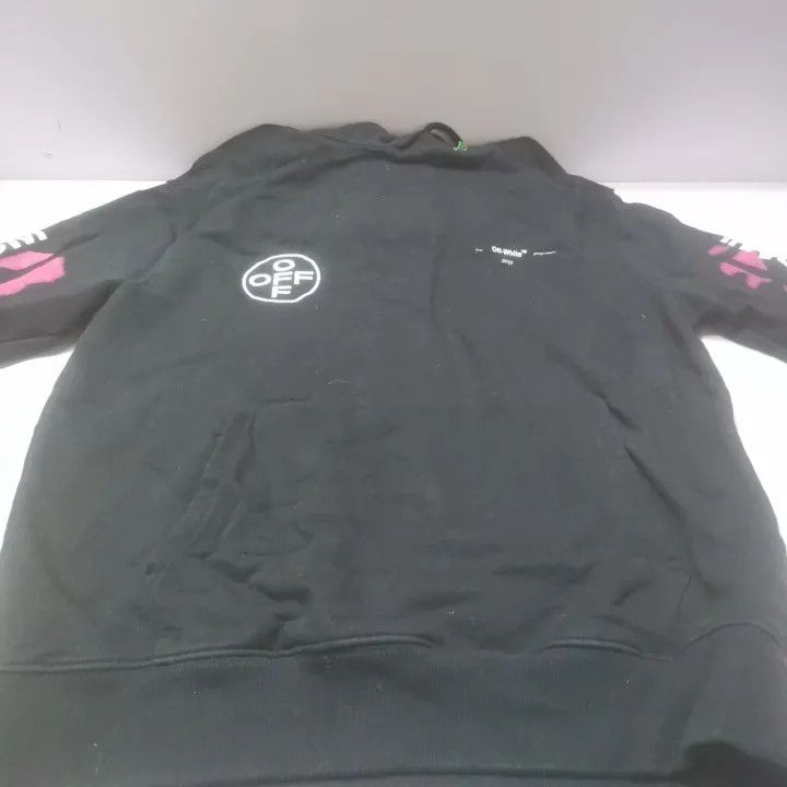 Off-White Off-White Logo Print Black Hoodie 0079 Size US M / EU 48-50 / 2 - 13 Thumbnail
