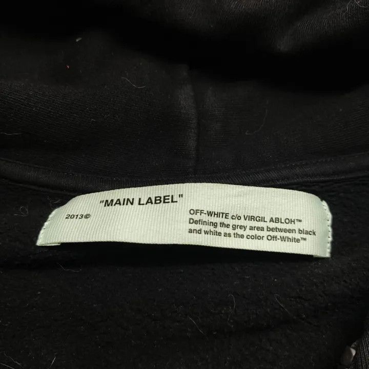 Off-White OFF-WHITE Galaxy Brush Hooded Zip Sweatshirt 0079 Size US S / EU 44-46 / 1 - 4 Thumbnail