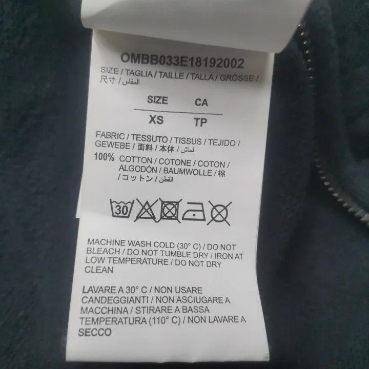 Off-White Off-White Black Graphic Zip Hoodie for Men 0079 Size US XS / EU 42 / 0 - 5 Thumbnail