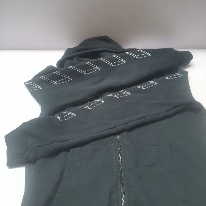 Off-White Off-White Black Graphic Zip Hoodie for Men 0079 Size US XS / EU 42 / 0 - 8 Thumbnail