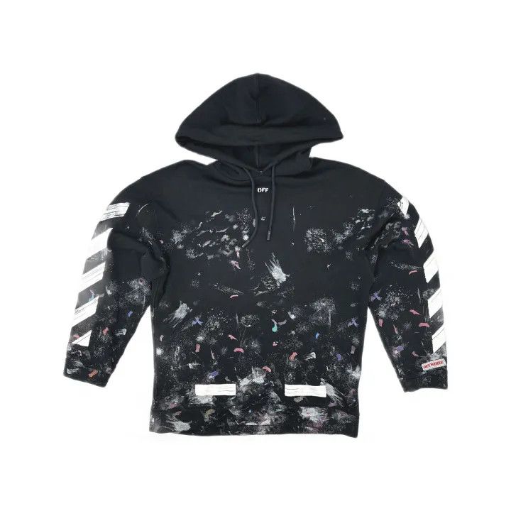 Off-White OFF-WHITE Artistic Graphic Hoodie for Men 0079 Size US S / EU 44-46 / 1 - 2 Thumbnail