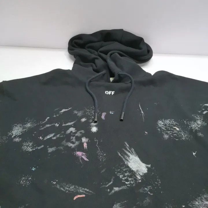 Off-White OFF-WHITE Artistic Graphic Hoodie for Men 0079 Size US S / EU 44-46 / 1 - 10 Thumbnail