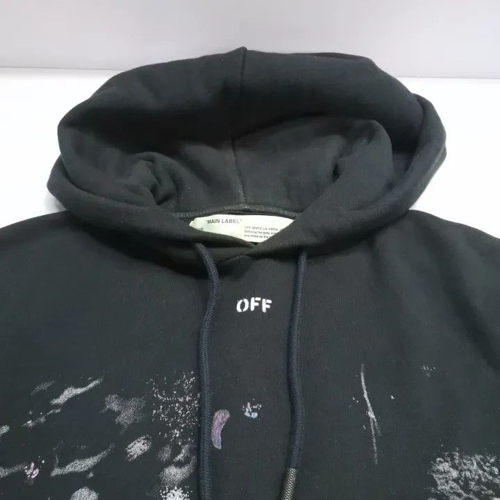 Off-White OFF-WHITE Artistic Graphic Hoodie for Men 0079 Size US S / EU 44-46 / 1 - 9 Thumbnail