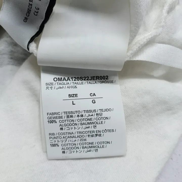 Off-White OFF-WHITE Men's Casual Short Sleeve T-Shirt 0079 Size US L / EU 52-54 / 3 - 5 Thumbnail